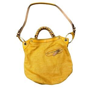 orYANY Crossbody Convertible Hobo Bag Mustard Yellow
